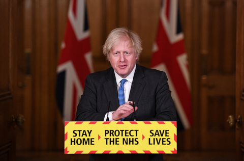 Primer ministro británico, Boris Johnson