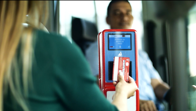 Pago de bus con tarjeta - Alcaldìa de Armenia