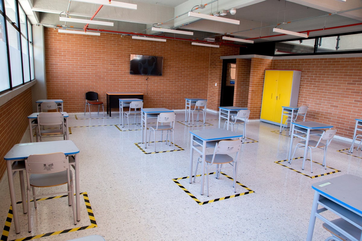 Regreso a los colegios en Bogotá