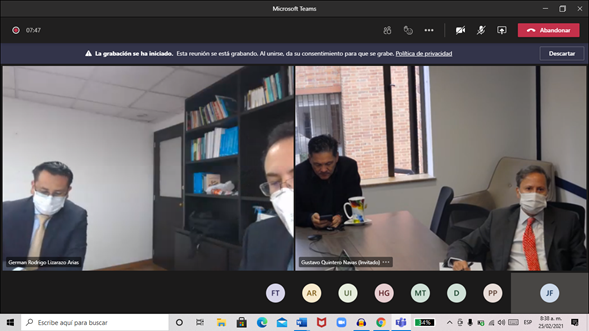 Néstor Raúl Correa, exfuncionario de la JEP