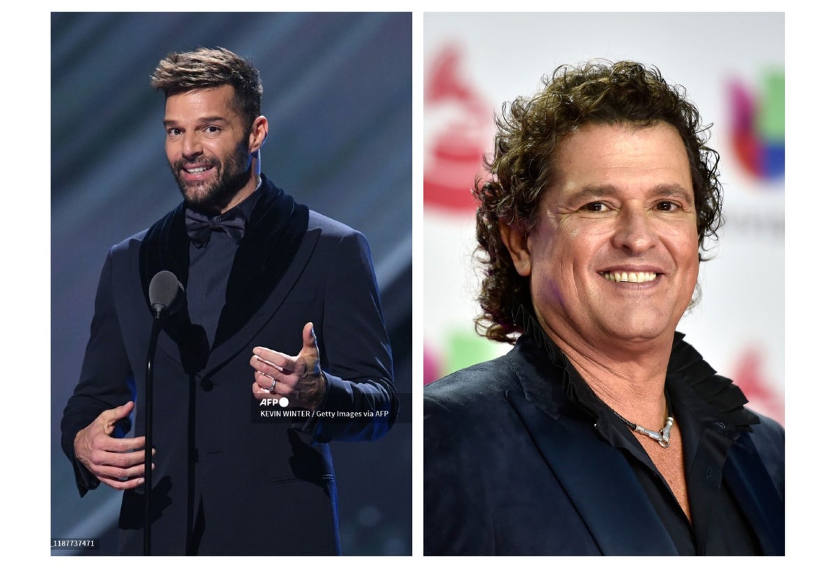 Ricky Martin y Carlos Vives