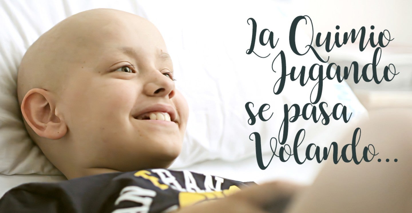 La quimio jugando se pasa volando