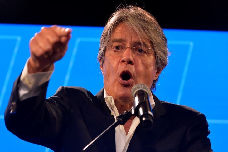 Guillermo Lasso, candidato conservador a presidencia de Ecuador