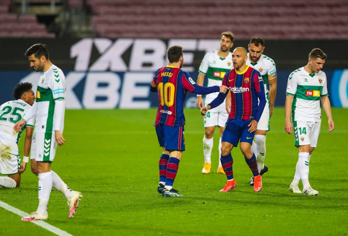 FC Barcelona Vs. Elche - Liga de España