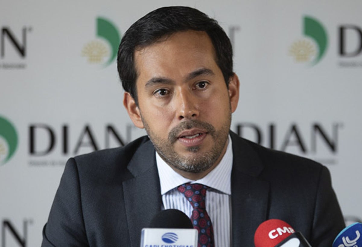 Lisandro Junco Riveira, director de la Dian