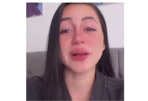 Lorena Arce, modelo y deportista acosada