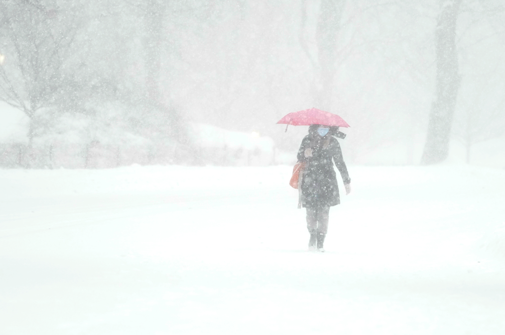 Tormenta de nieve en Estados Unidos