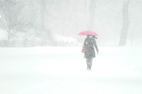 Tormenta de nieve en Estados Unidos