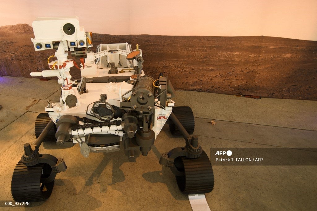 Perseverance, rover en Marte