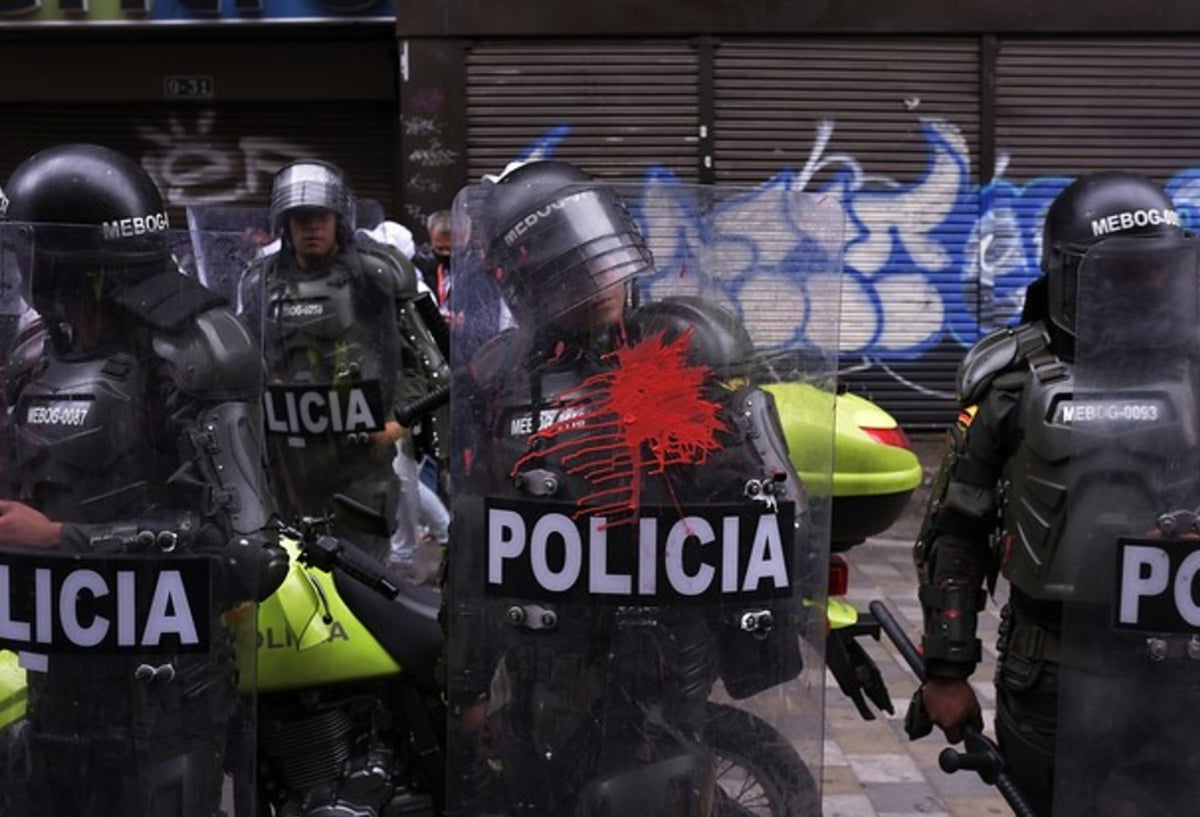 Disturbios en Bogotá el 24 de febrero de 2021