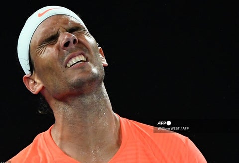 Rafael Nadal cayó en el Abierto de Australia