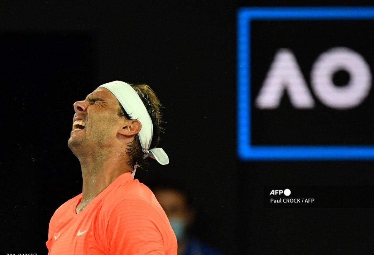 Rafael Nadal perdió en el Abierto de Australia.