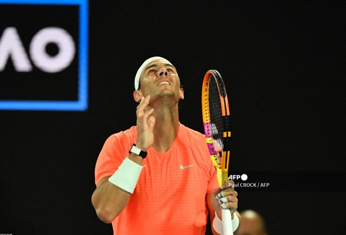 Rafael Nadal en Abierto de Australia 2021