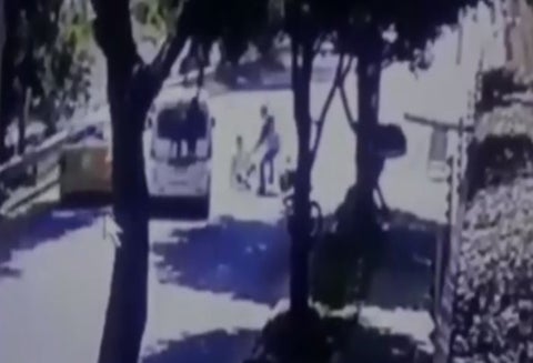 Robo en Usaquén: Ciudadano casi es atropellado al huir de ladrones