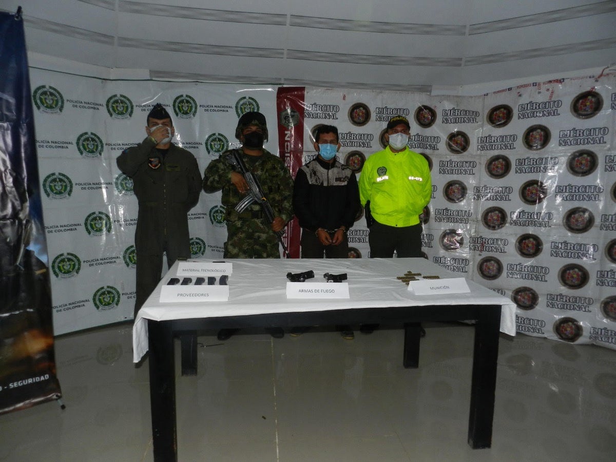 Alias 'Mono o Jeringa', cabecilla del ELN.