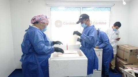Las vacunas serán distribuidas en varios municipios.