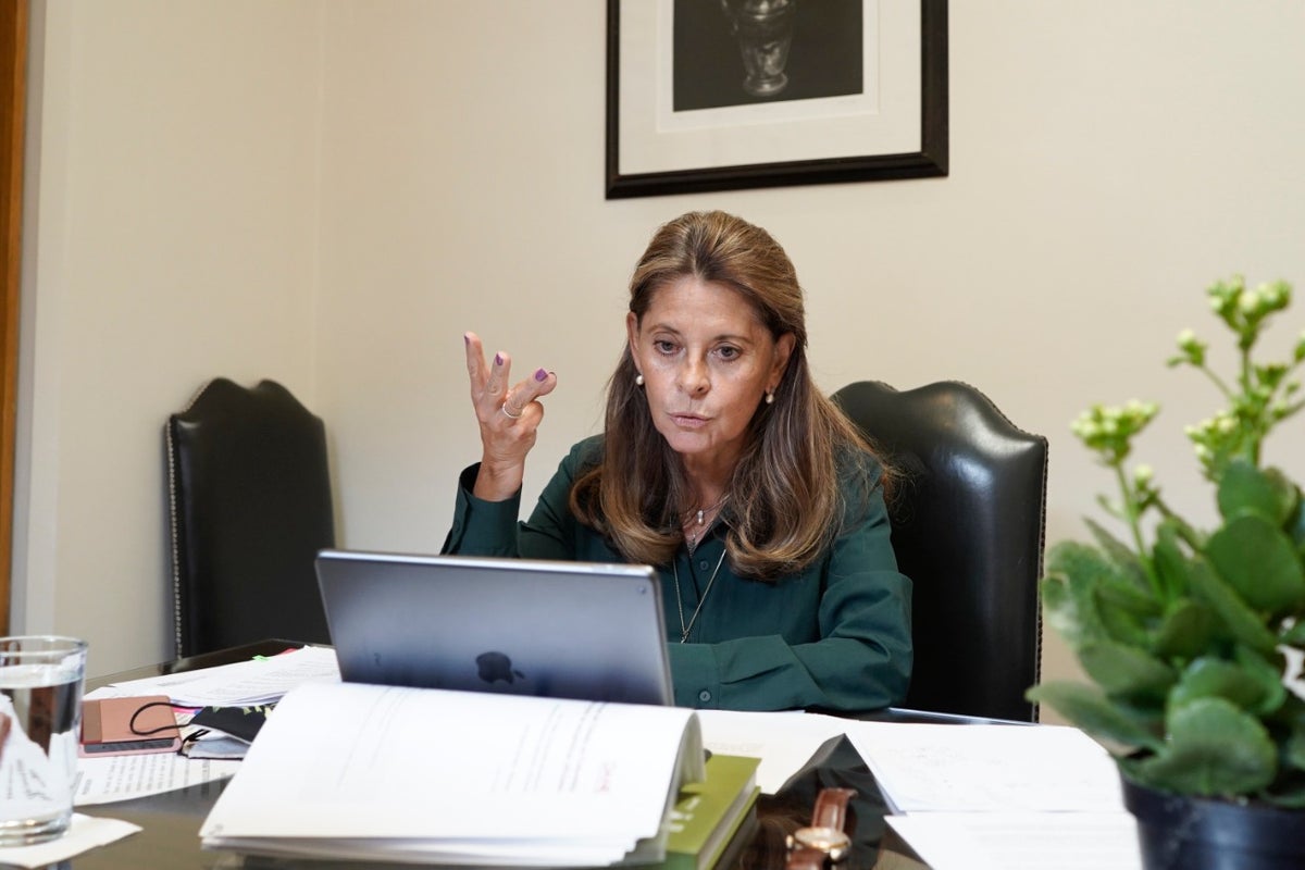 Vicepresidenta Marta Lucía Ramírez
