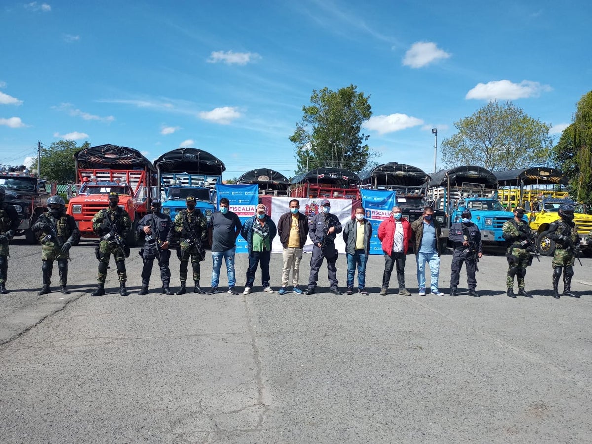 Red, trafican, madera, Quinchas, Fiscalía, capturas