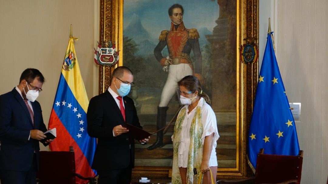Venezuela expulsa a la Embajadora de la UE