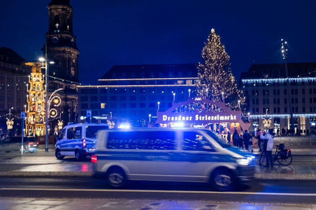 Ambulancia en Dresde, Alemania