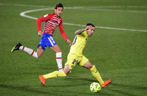 Luis Milla, mediocampista del Granada