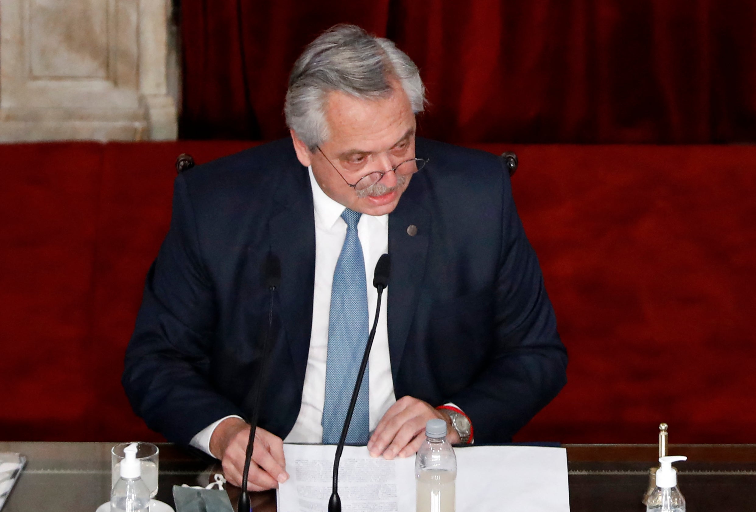 Alberto Fernández, presidente de Argentina