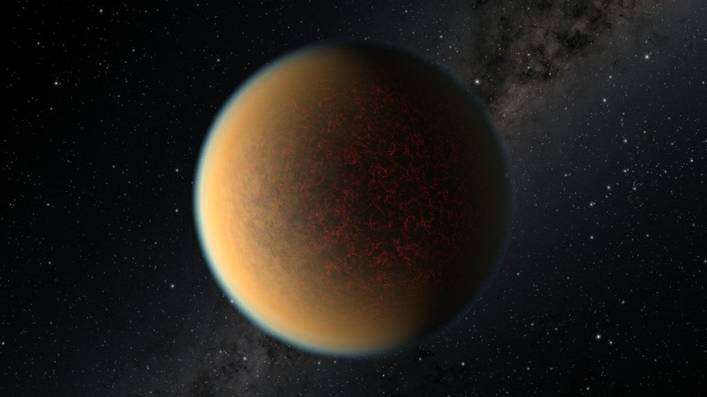 Exoplaneta, imagen de la Nasa