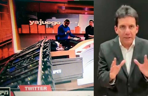 Carlos Orduz sufre un accidente en el set