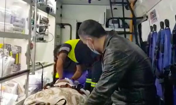 Ataque a equipo de prensa en Chile