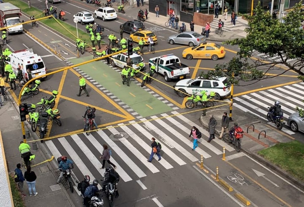 Balacera en Bogotá