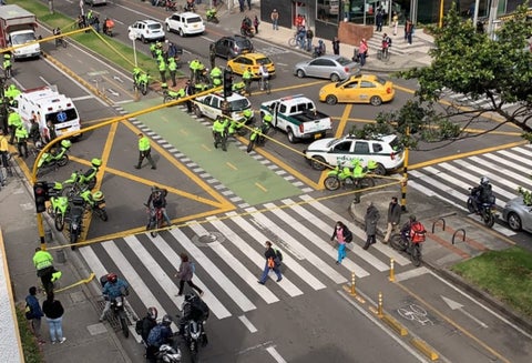 Balacera en Bogotá