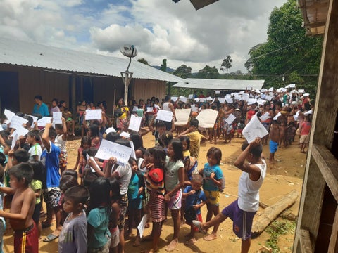 Menores de edad confinados en Chocó.