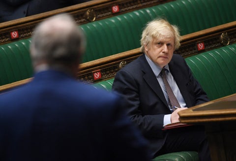 Boris Johnson, primer ministro británico