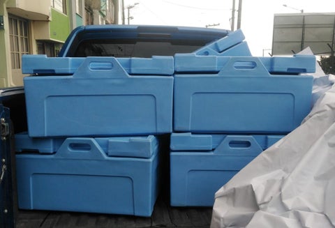 Vehículo para transporte de vacunas robado en Bogotá