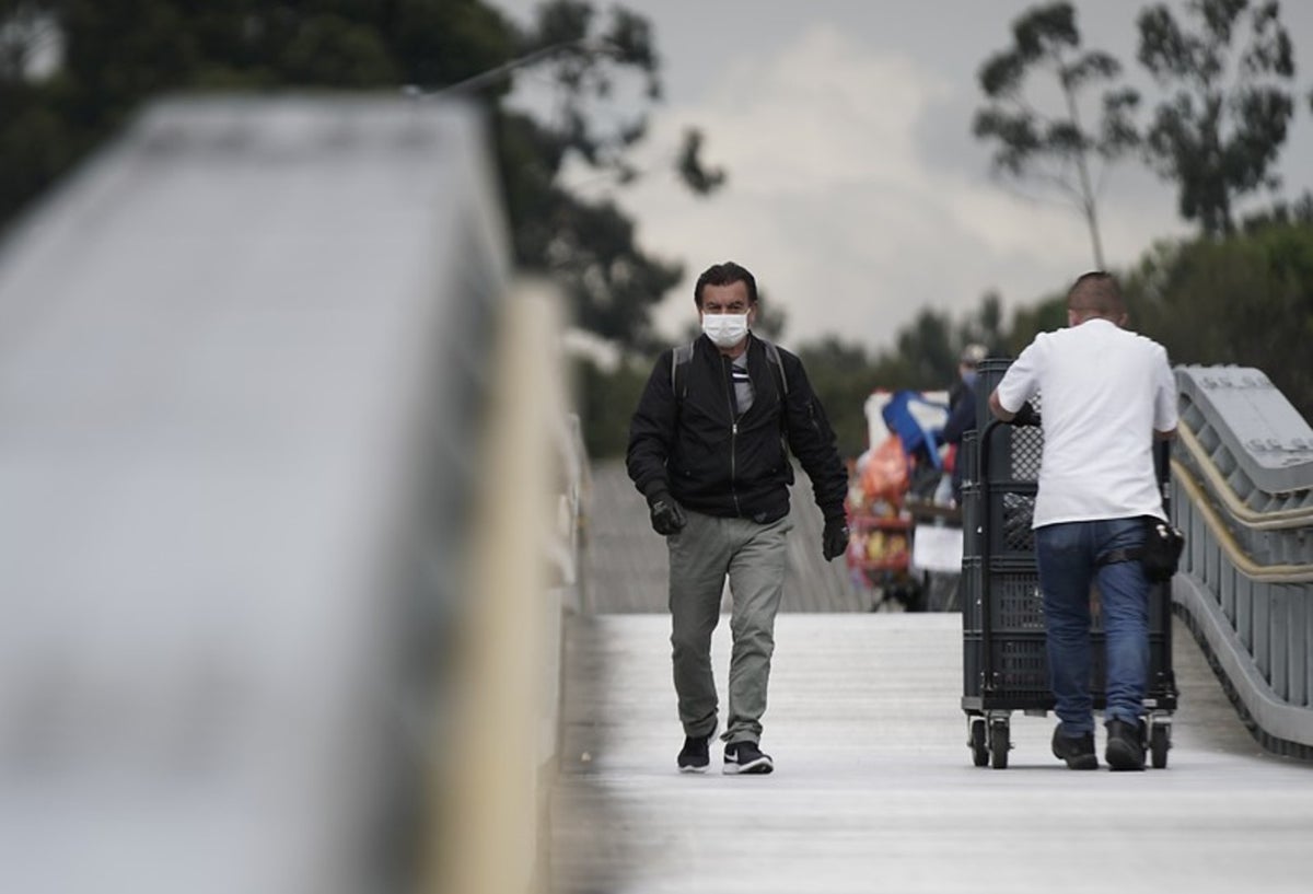 Uso de tapabocas en Colombia es obligatorio por la pandemia