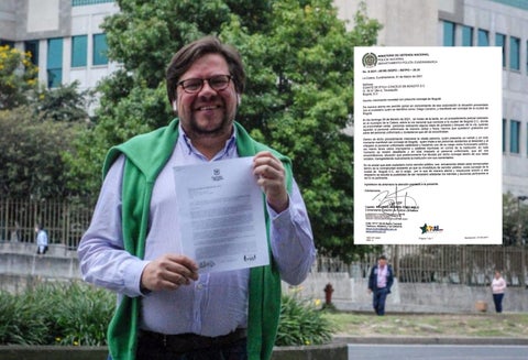 Diego Cancino, concejal de Bogotá, de la Alianza Verde