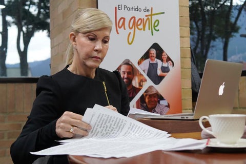 Dilian Francisca Toro presidente del partido de la U
