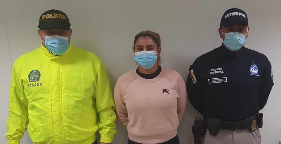Nini Jhoana Úsuga, alias La Negra, hermana de Otoniel.