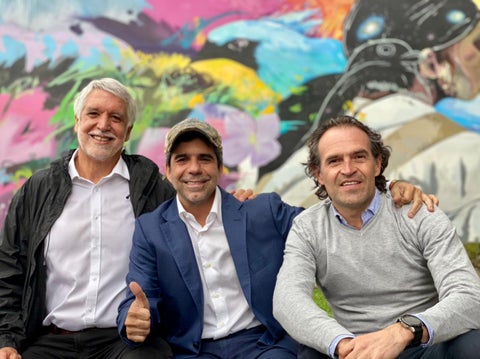 Enrique Peñalosa, Alejandro Char, Federico Gutiérrez