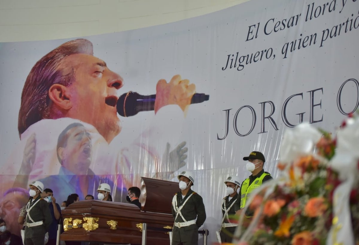 Funeral de Jorge Oñate