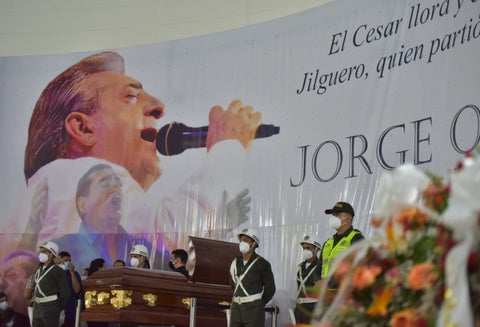 Funeral de Jorge Oñate