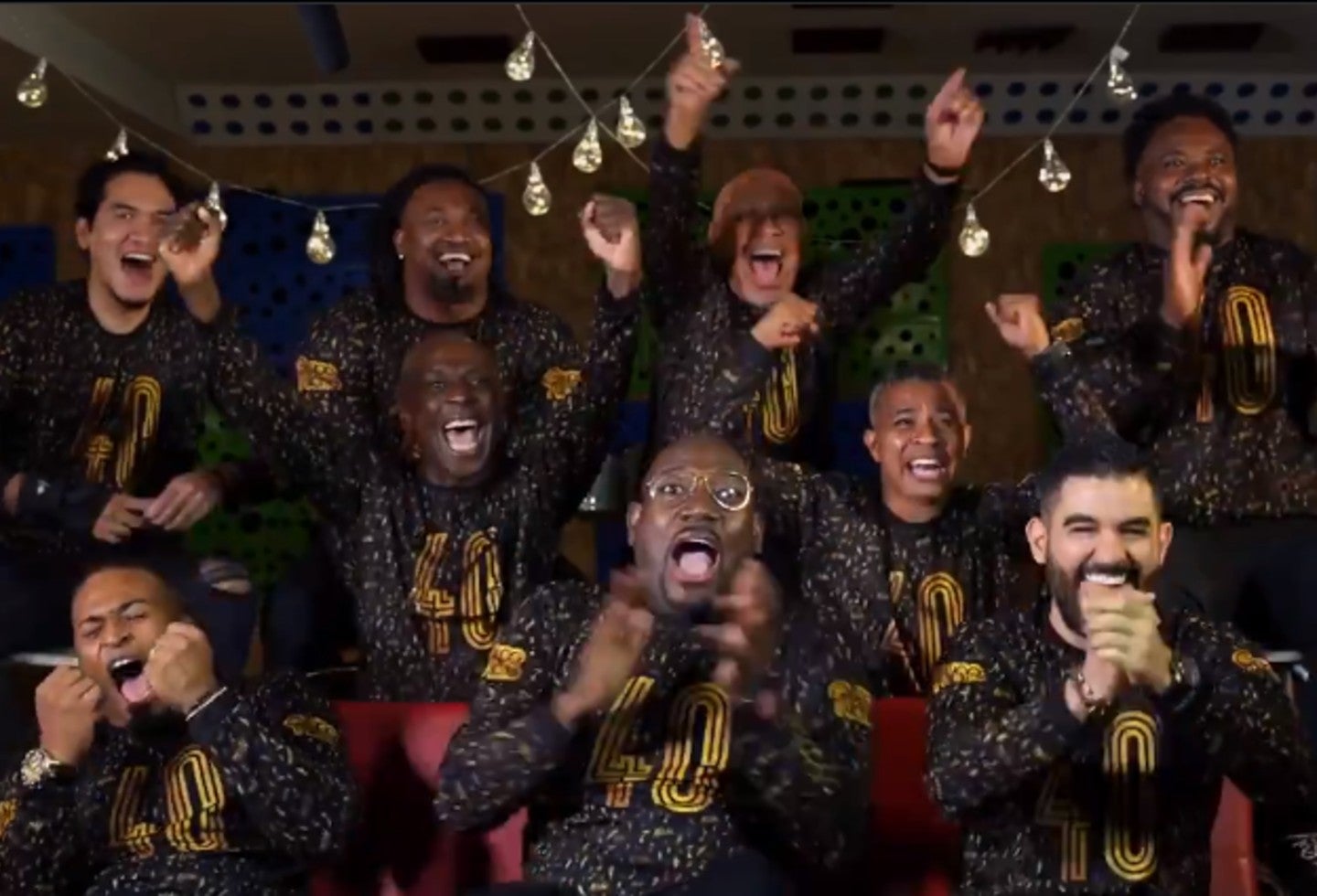 Grupo Niche al ganar el Grammy en 2021