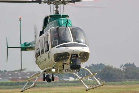 Helicóptero Policía Nacional.