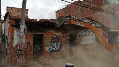 Demolición olla