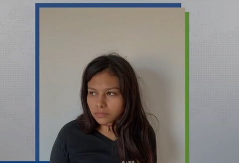 Joven que sobrevivió a bombardeos