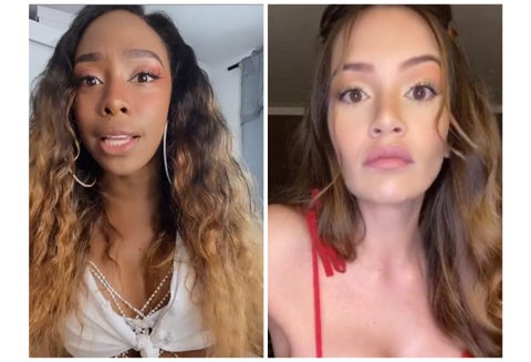 Karen Sevillano y Lina Tejeiro