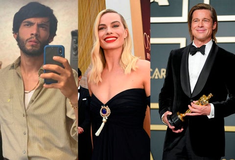 Margot Robbie, Brad Pitt y Diego Calva