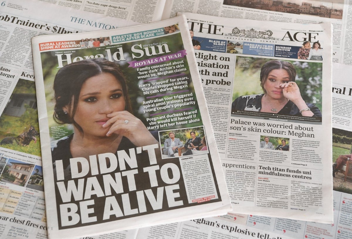 Medios del mundo ponen en portada las declaraciones de Meghan Markle
