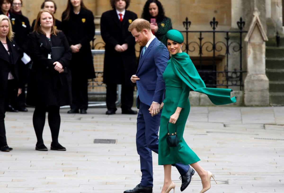 Meghan Markle y Harry cuando aún eran duques de Sussex
