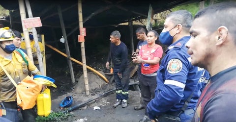 Rescate mineros Cali